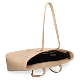 Borsa a Spalla in Pelle Vegana Beige