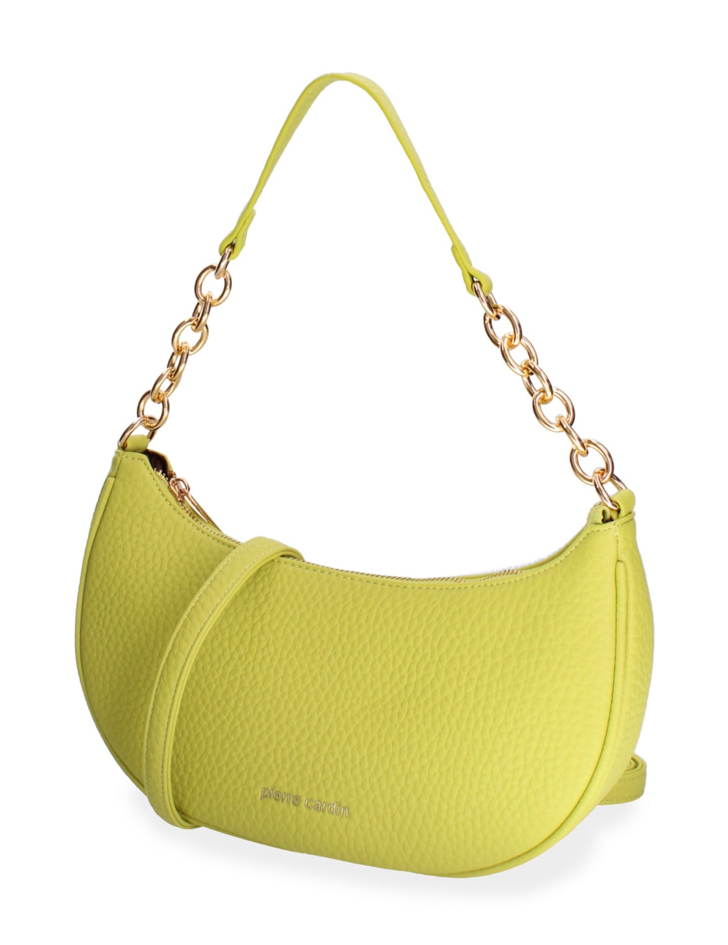 Borsa a Spalla in Pelle Vegana Verde