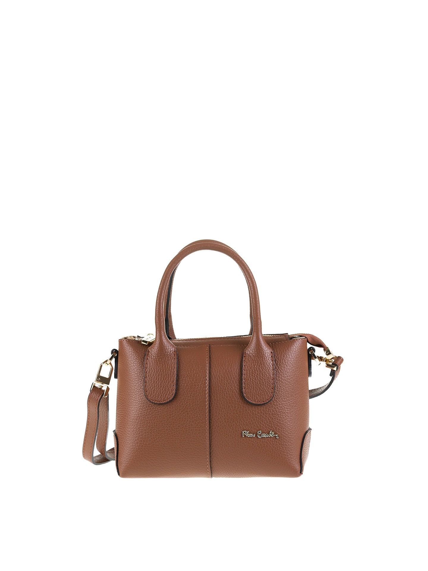 Borsa a Mano in Vera Pelle Cuoio Pierre Cardin