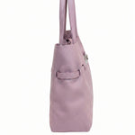 Borsa a Tracolla in Dollaro Leather Rosa