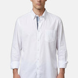 Camicia in Cotone Bianco Navigare