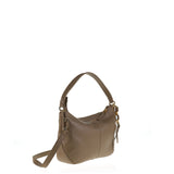 Borsa a Spalla in Vera Pelle Marmo