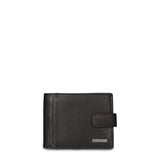 Portafoglio in Vera Pelle Nero