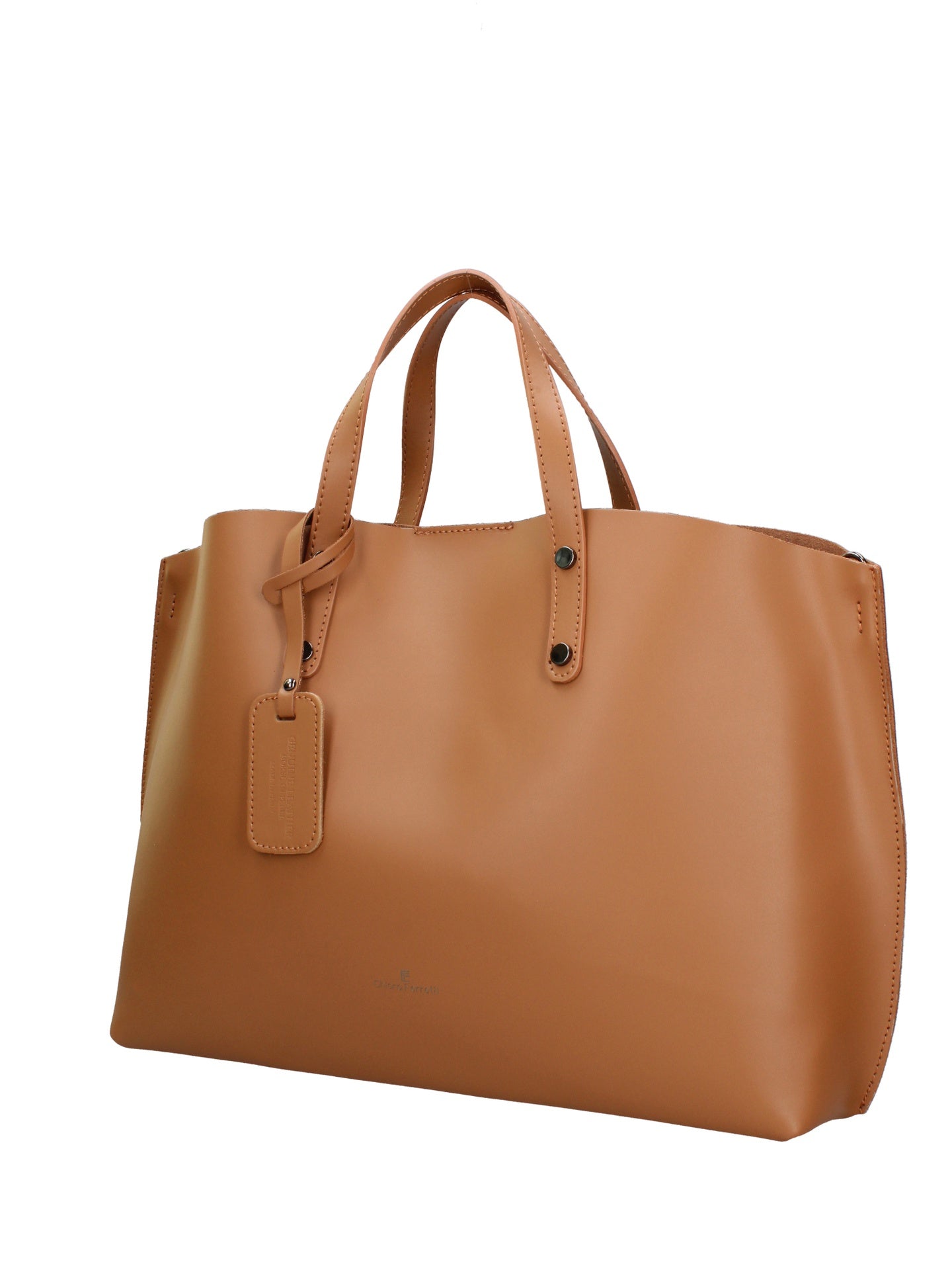 Borsa a Mano in Ruga Leather Cognac