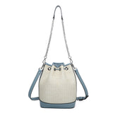 Borsa A Secchiello da donna ALV - Blu Chiaro