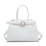 Borsa a Tracolla in Poliestere Bianco Kassandra