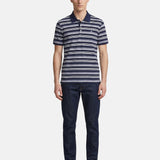 Camicia in Cotone Blu Navy