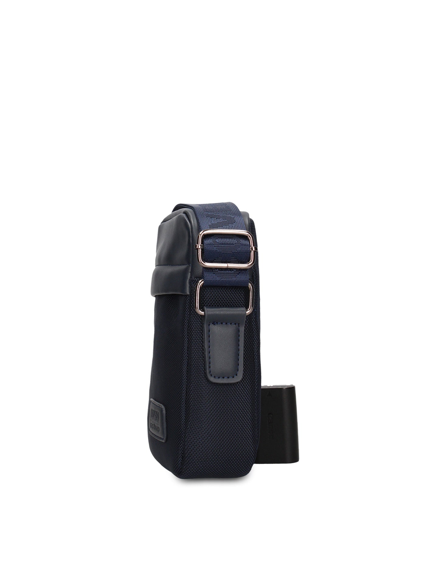 Borsa a Tracolla in 100% Pu Vegan Leather Blu