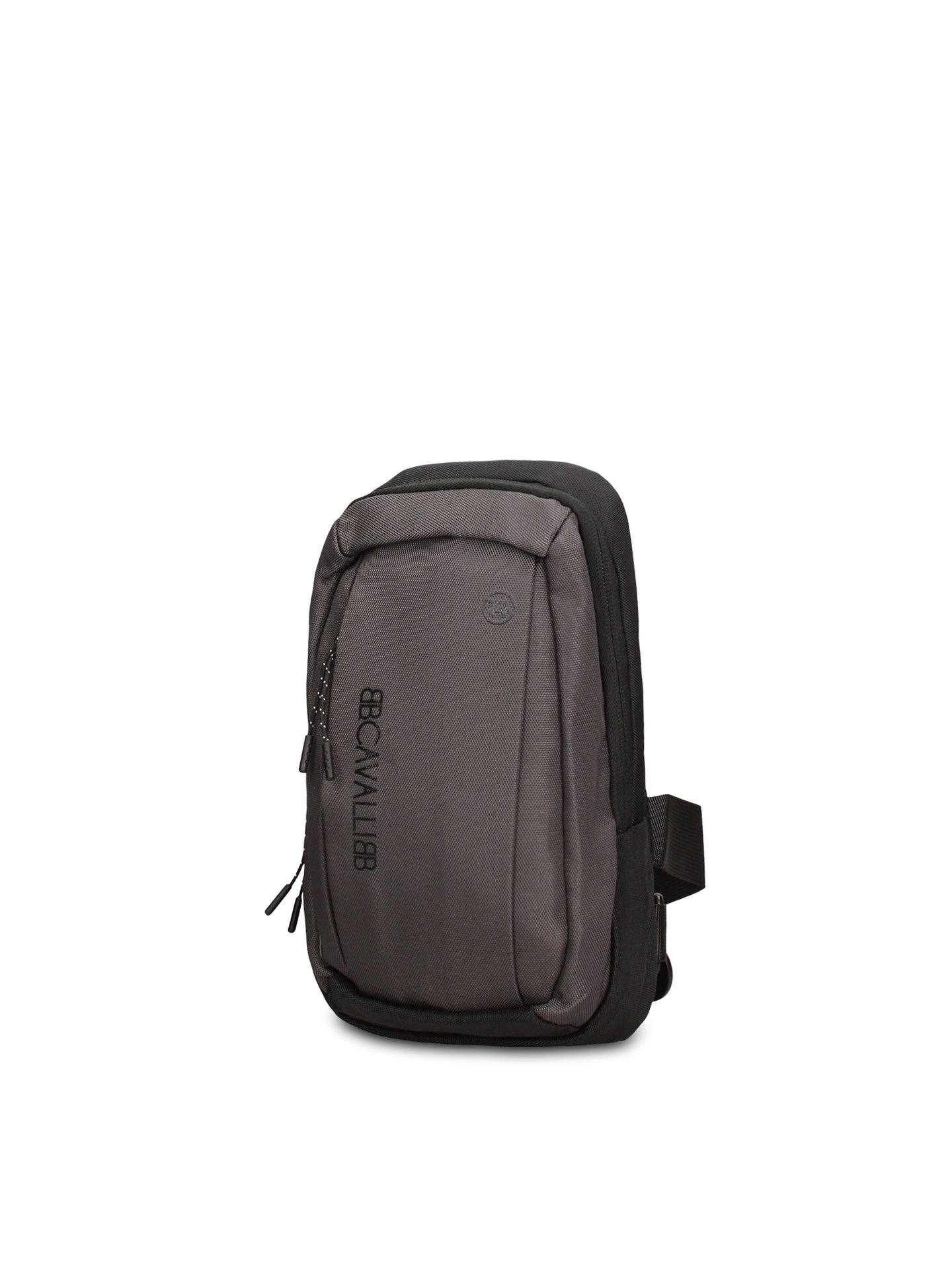 Marsupio in 100% Pu Vegan Leather Grigio Scuro