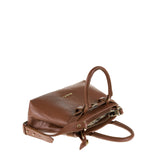 Borsa a Mano in Vera Pelle Cuoio