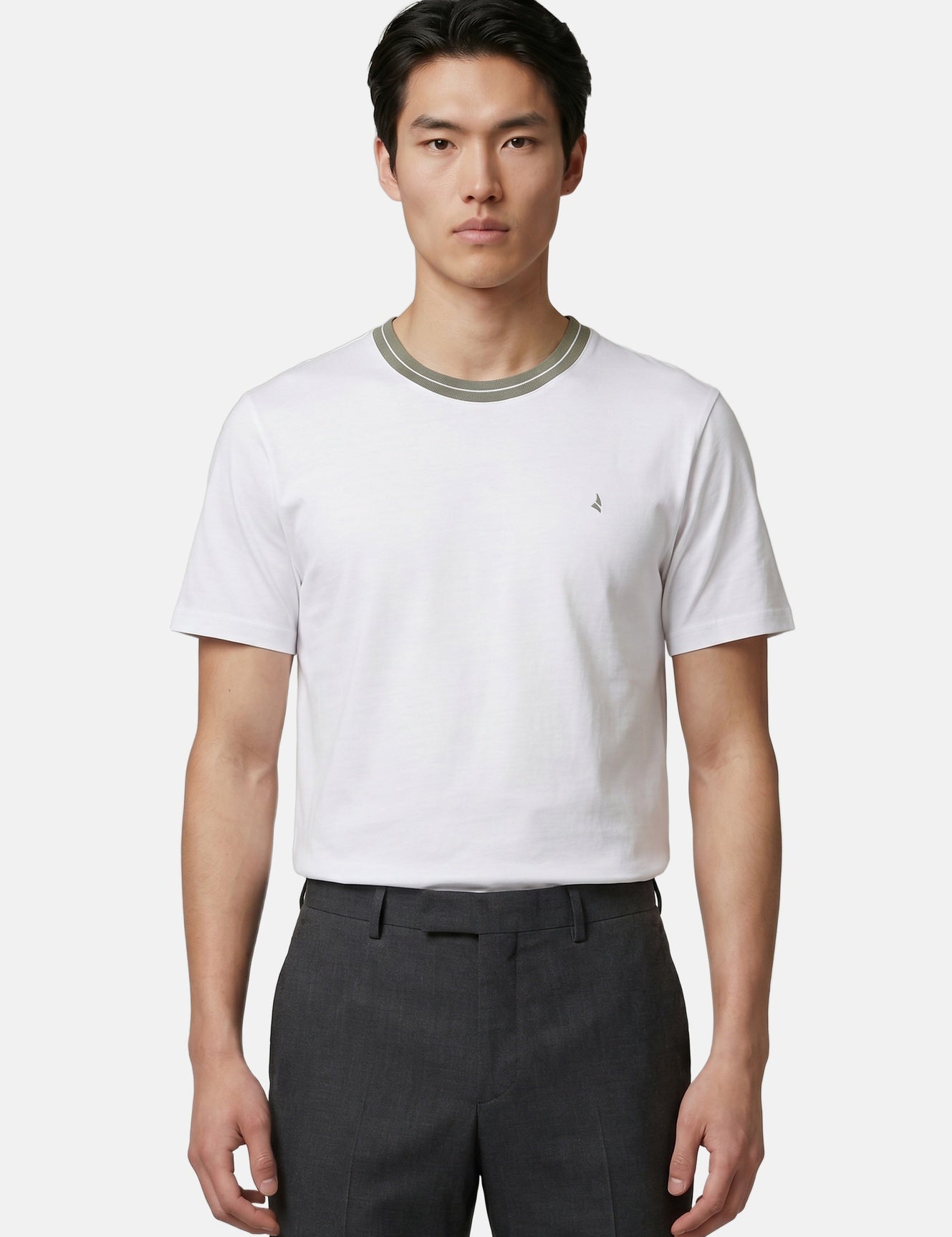 T-shirt in Cotone Bianco Navigare