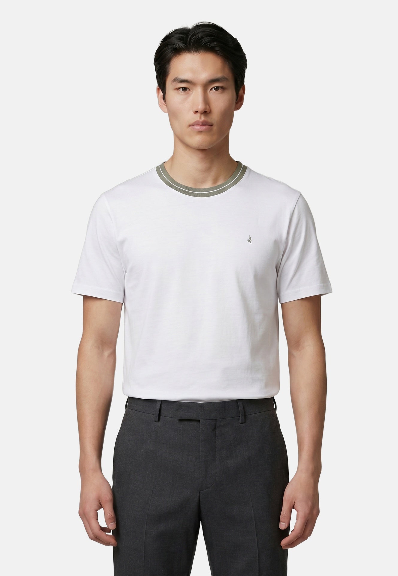 T-shirt in Cotone Bianco Navigare