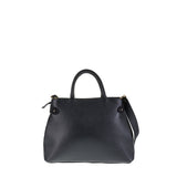 Borsa a Mano in Vera Pelle Nero
