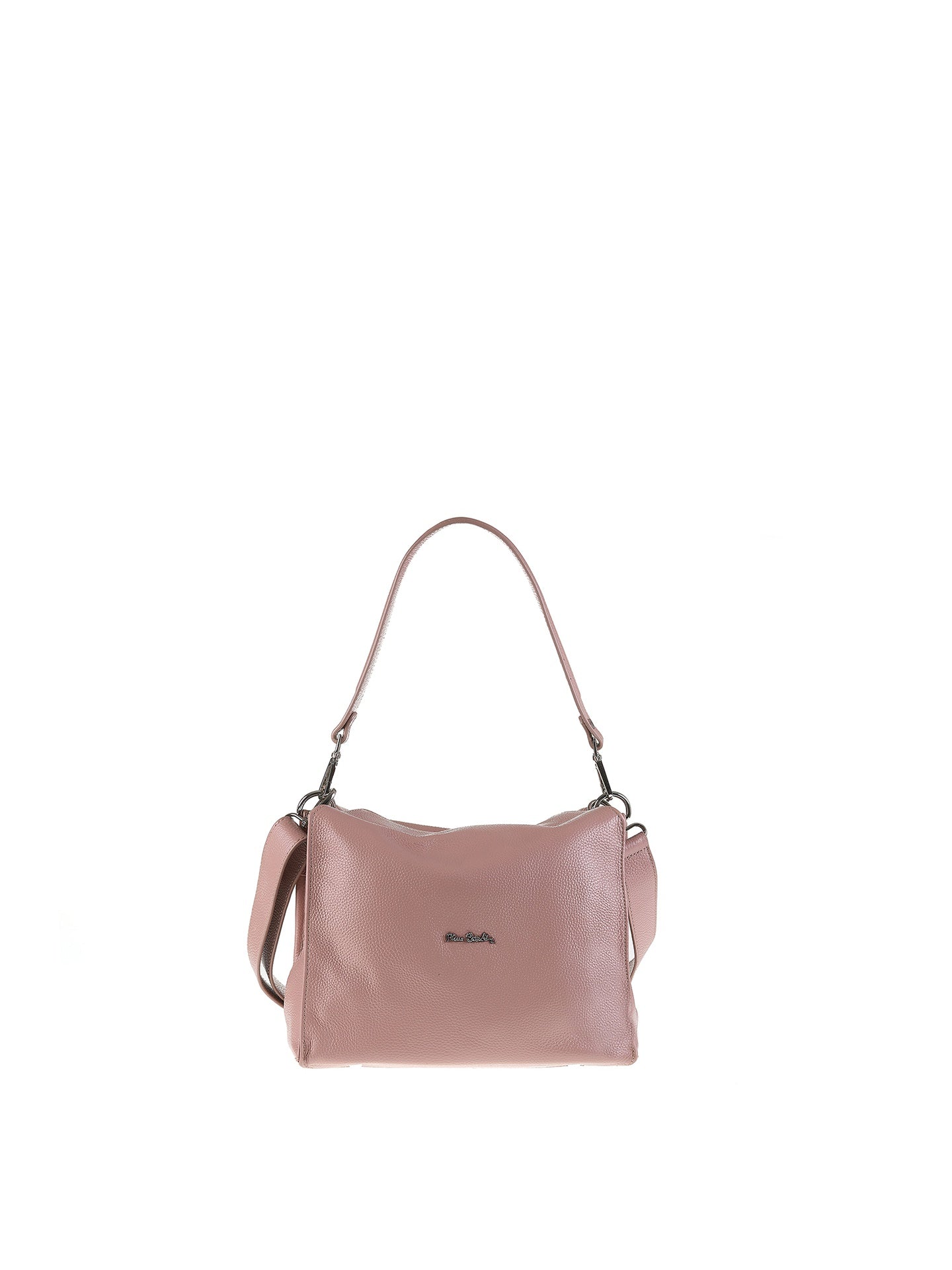 Borsa a Spalla in Vera Pelle Malva Pierre Cardin