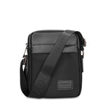 Borsa a Tracolla in 100% Pu Vegan Leather Nero