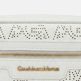 Borsa a tracolla in Pelle Vegana White