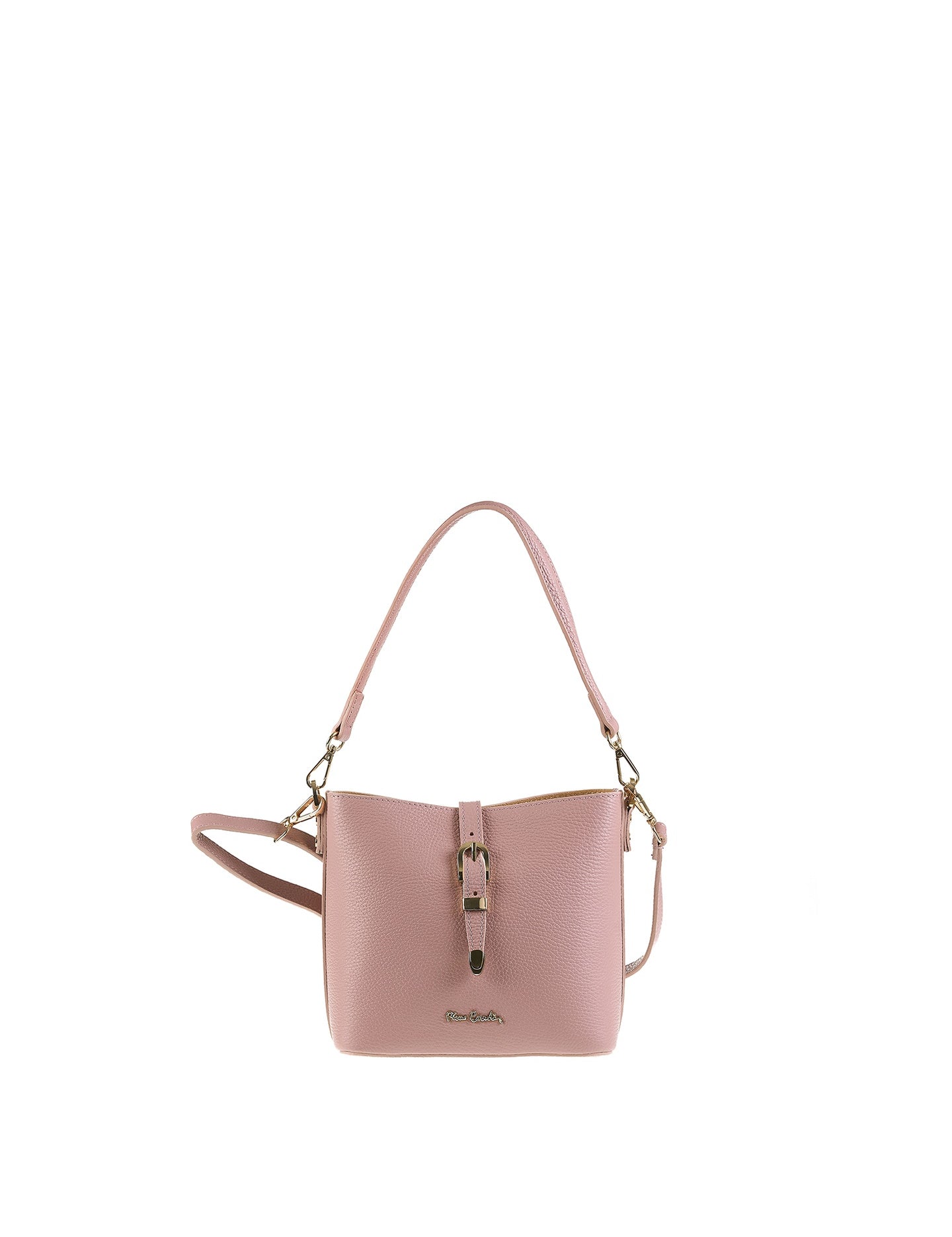Borsa a Spalla in Vera Pelle Malva Pierre Cardin