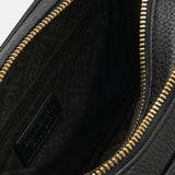 Borsa a tracolla in Pelle Vegana Nero