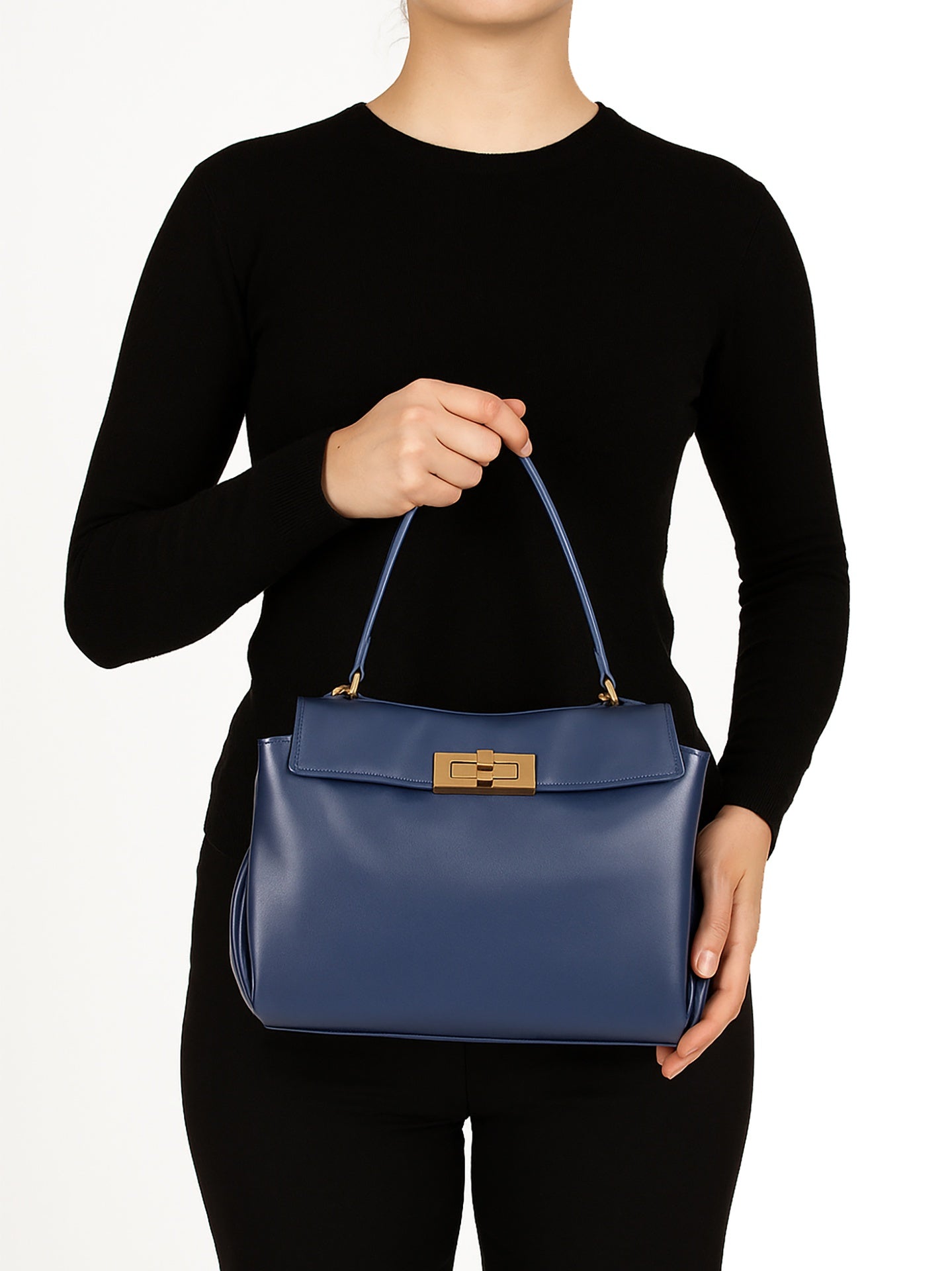 Borsa a spalla 22199 | Blu jeans - Secretrend