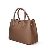 Brown Vegan Leather Handbag