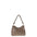 Borsa a Spalla in Vera Pelle Taupe Pierre Cardin