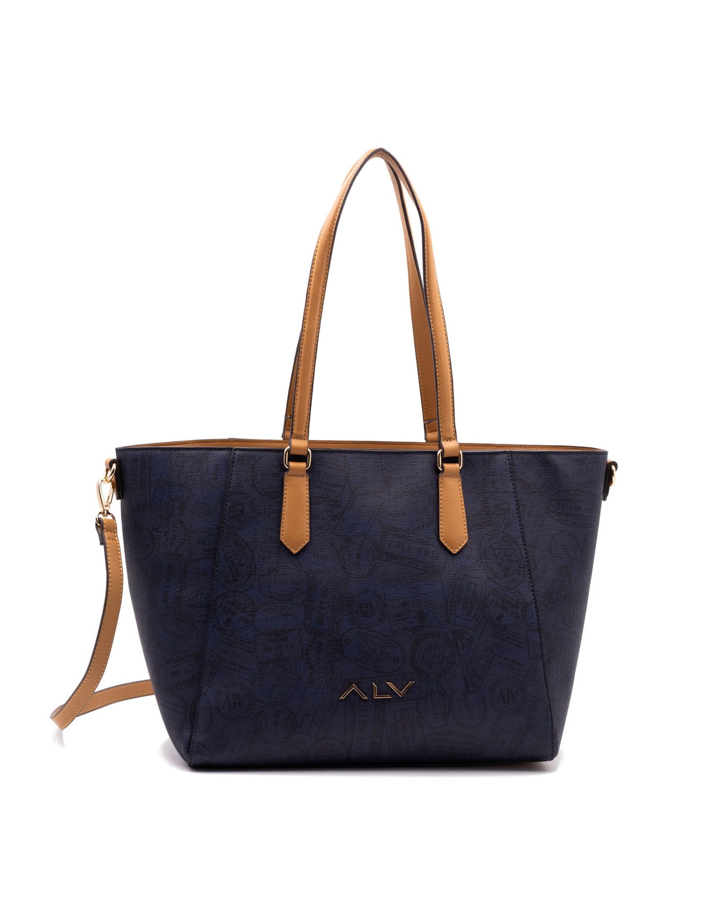 Borsa A Spalla da donna ALV - Blu Scuro