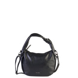 Borsa a Spalla in Vera Pelle Nero