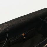 Borsa a bauletto in Pelle Vegana Nero