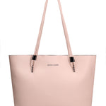 Borsa a Spalla in Pelle Vegana Cipria Pierre Cardin
