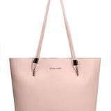 Borsa a Spalla in Pelle Vegana Cipria Pierre Cardin
