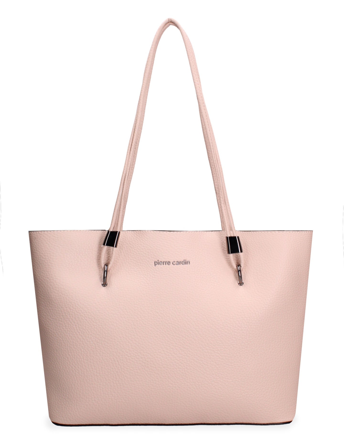 Borsa a Spalla in Pelle Vegana Cipria Pierre Cardin