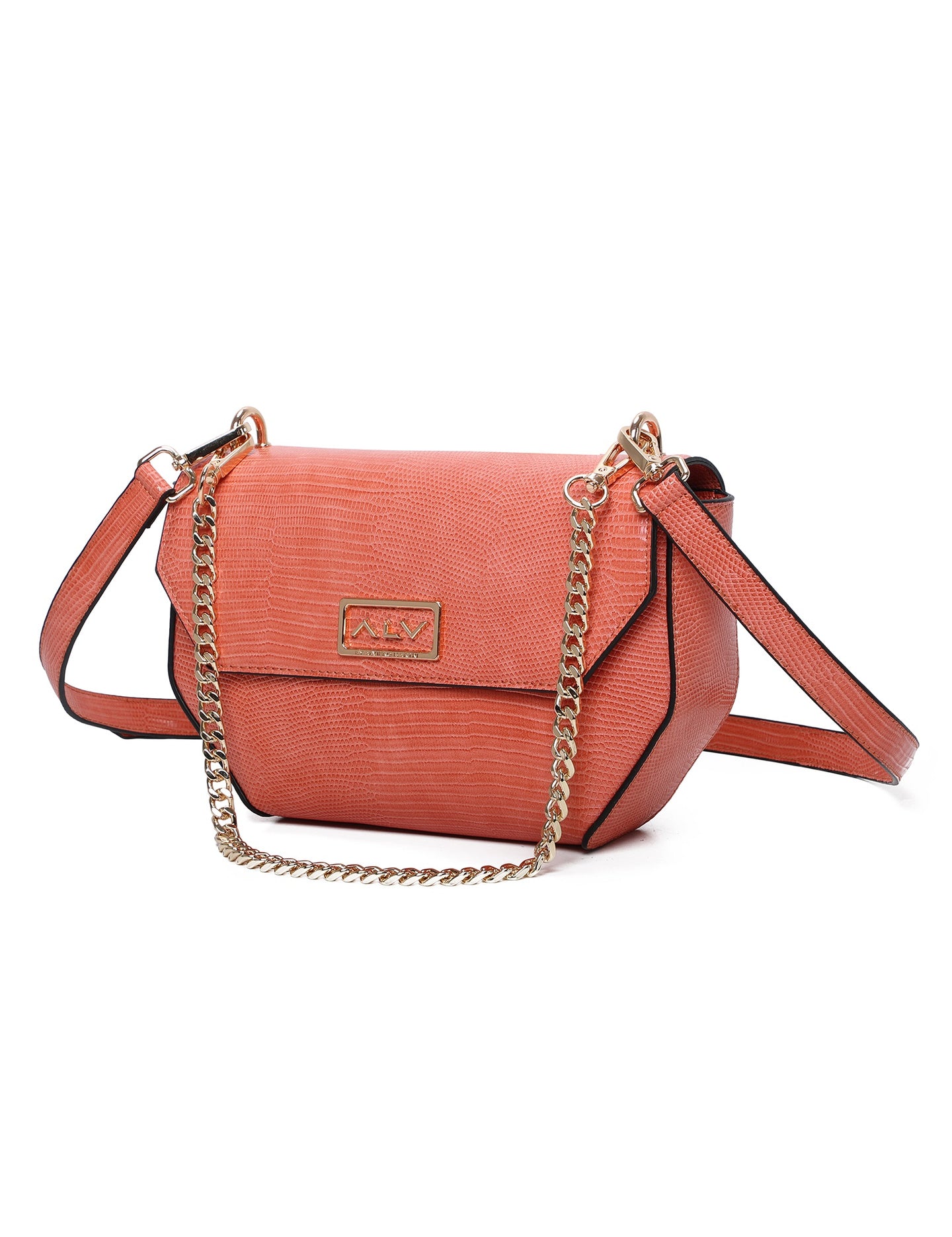 ALV Damen-Schultertasche – Orange