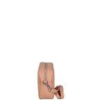 Borsa a Tracolla in Dollaro Leather Rosa