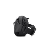 Erevan Prime Unisex-Bauchtasche aus schwarzem Polyester