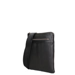 Borsa a Tracolla in Vera Pelle Nero