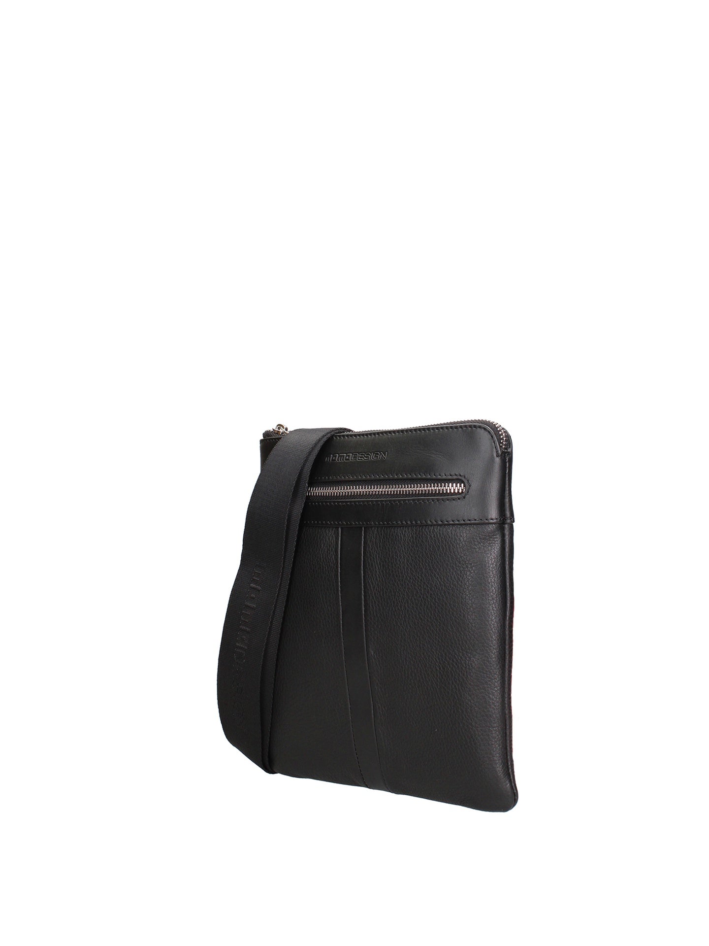 Borsa a Tracolla in Vera Pelle Nero