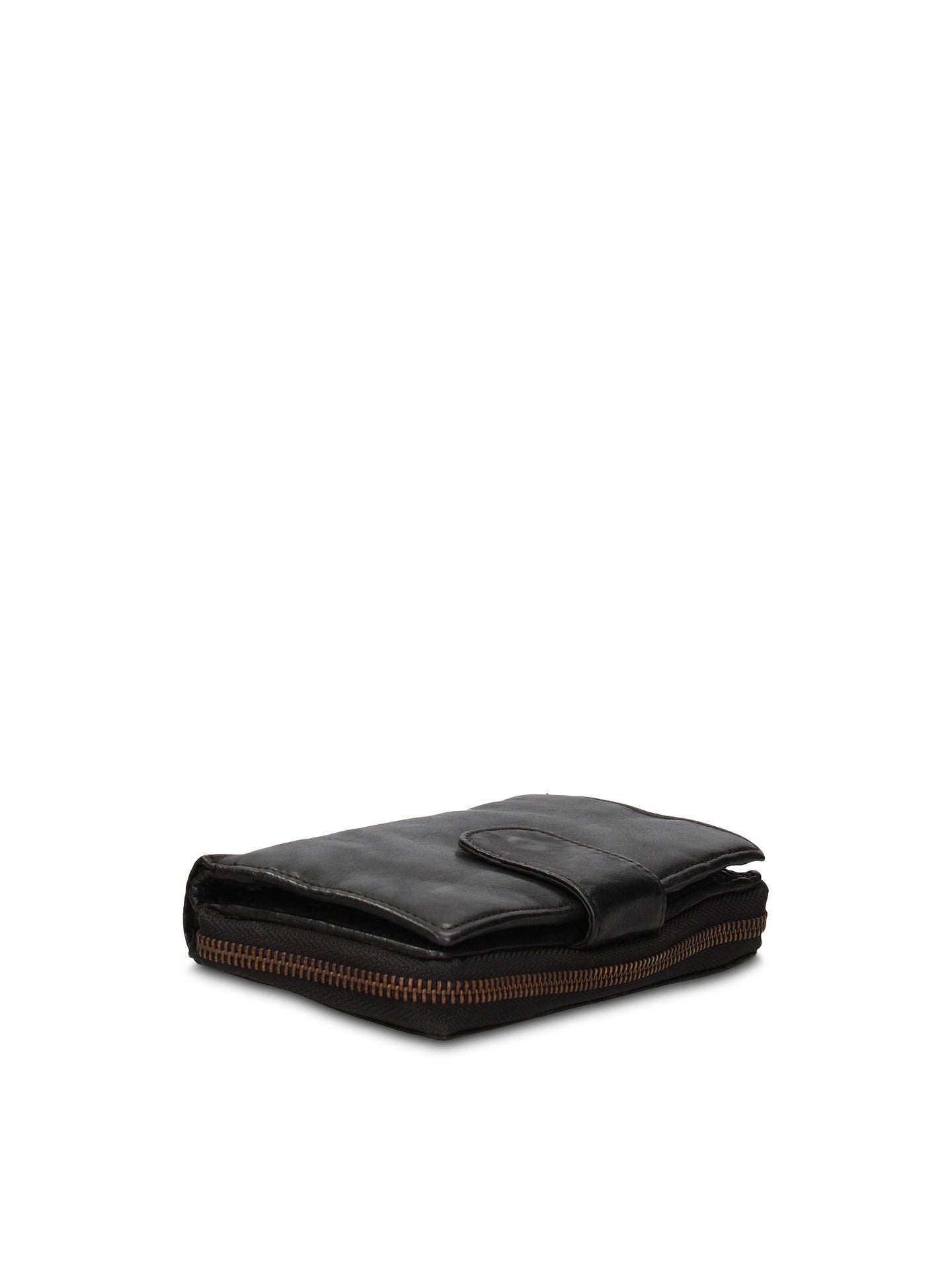 Portafoglio in Vera Pelle Nero