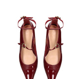 Scarpa con tacco GLC77 | Bordeaux