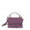 Borsa a Mano in Vera Pelle Viola Pierre Cardin