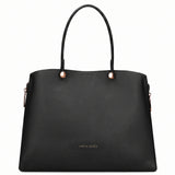 Borsa a Mano in Pelle Vegana Nero Pierre Cardin
