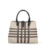 Borsa a Mano in Polyester Grigio Pierre Cardin