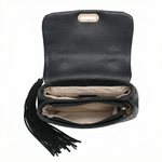 Borsa a Mano in Polyurethane Nero
