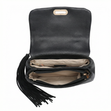 Borsa a Mano in Polyurethane Nero