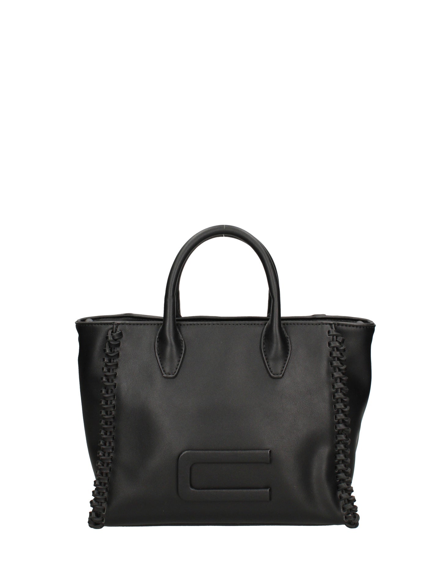 Borsa a mano in Pelle Vegana Nero CUSTO BARCELONA