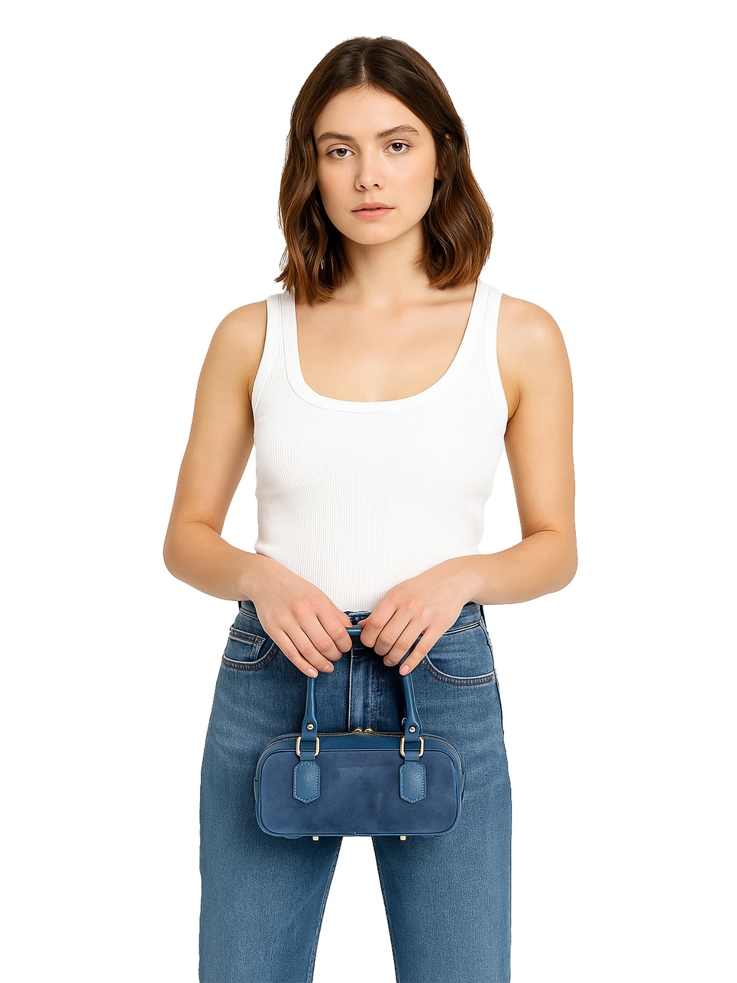 Borsa a mano 81065 | Blu scuro - Secretrend