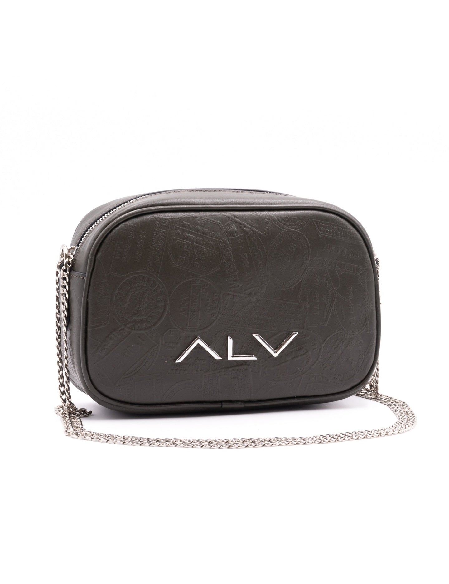 ALV Damen-Schultertasche – Dunkelgrün