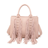 Borsa a Mano in Polyurethane Rosa
