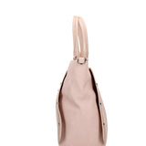 Borsa a Mano in Vera Pelle Cipria