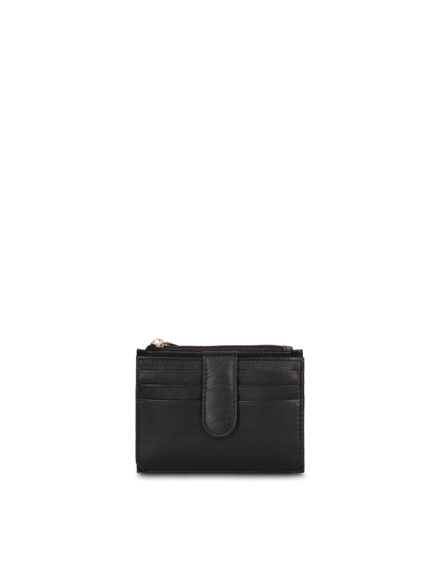 Portafoglio in Vera Pelle Nero