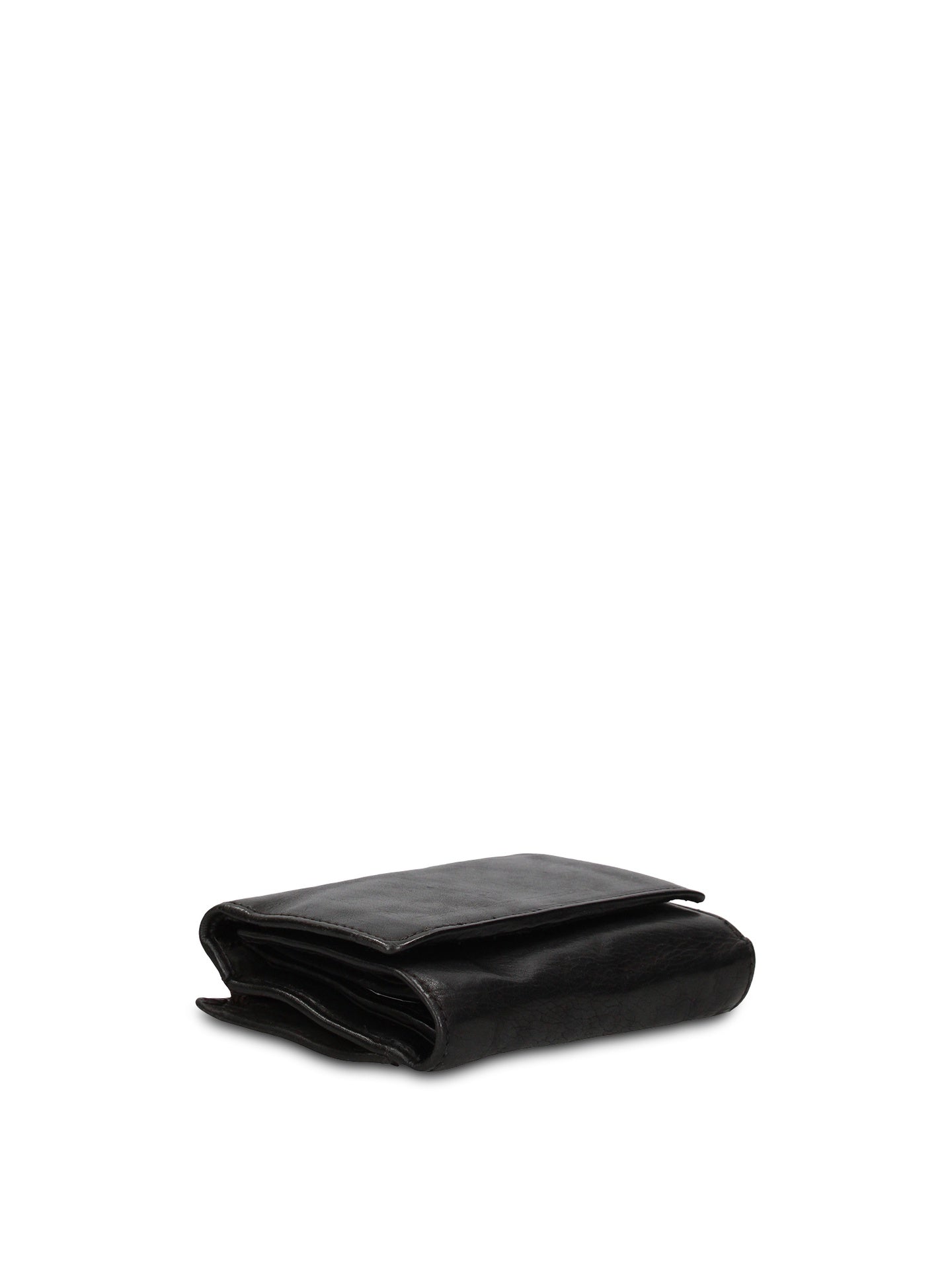 Portafoglio in Vera Pelle Nero
